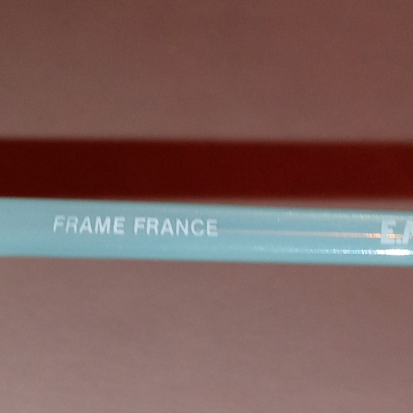 NEW 1980-1990s Rare Vintage EMA Platinum French Women's Frame Eyeglasses Deadsto - Picture 9 of 11